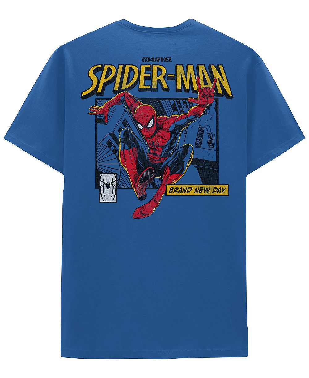 Hybrid Apparel Men's Spider-Man Graphic T-Shirt