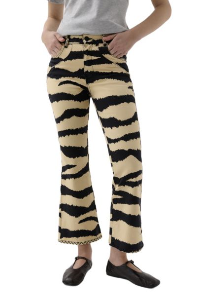 Женские джинсовые брюки Scalpers Zebra Ankle