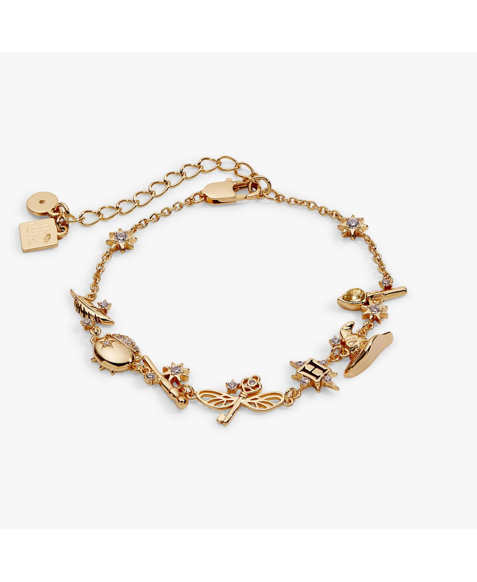 Браслет Alex and Ani Harry Potter Mixed Icon Inline Charm