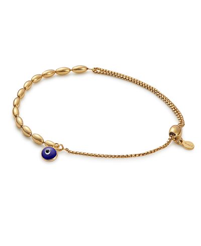Alex and Ani Evil Eye Pull Chain Bracelet