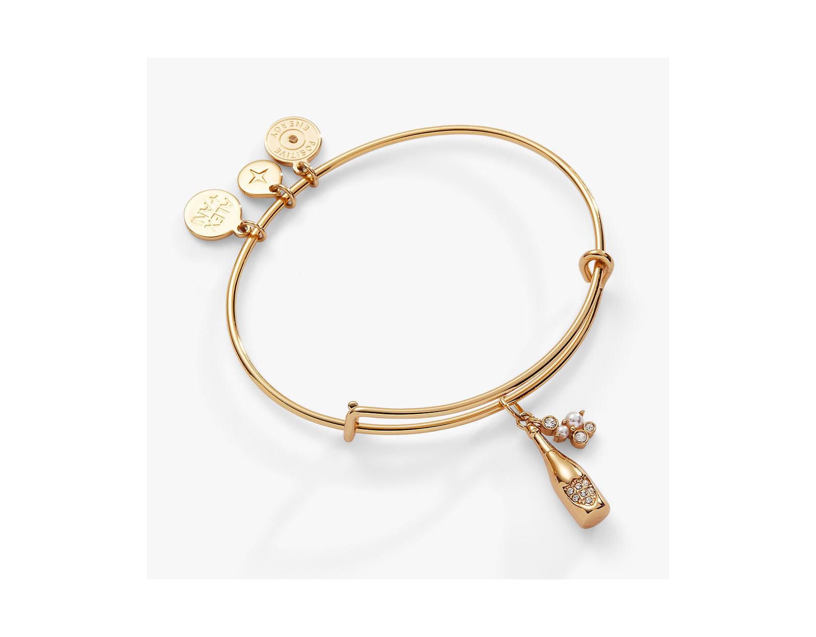 Alex and Ani Champagne Bangle