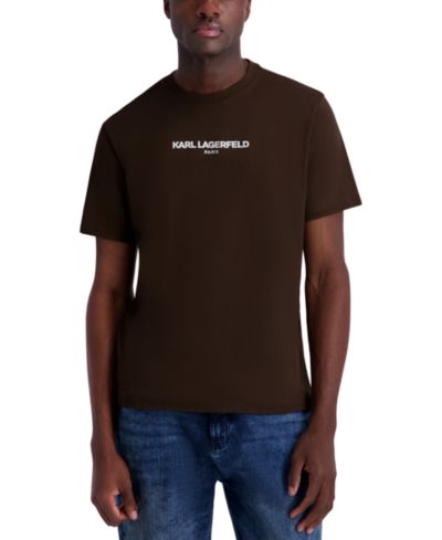 KARL LAGERFELD PARIS Men's Core Logo T-Shirt