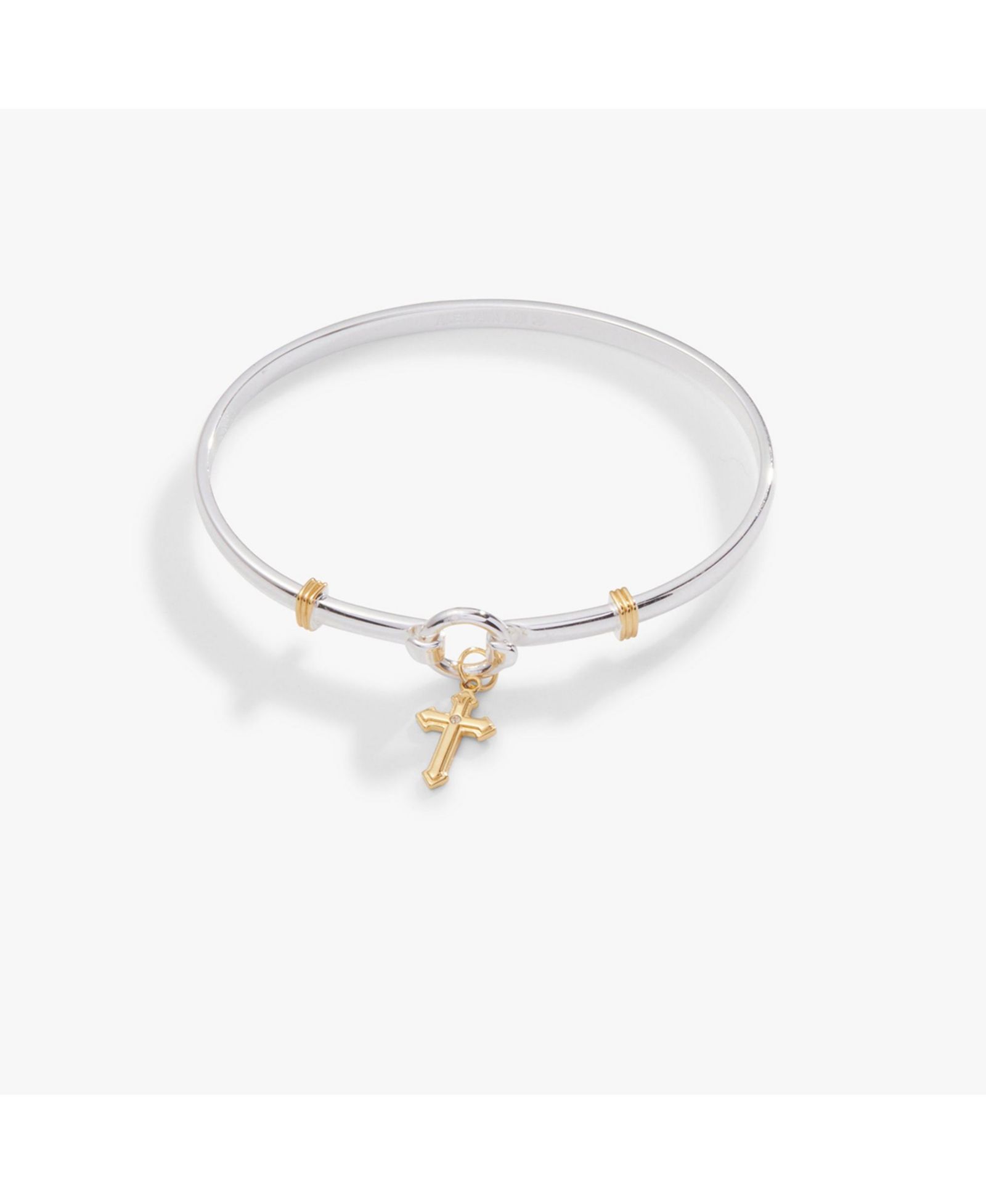 Alex and Ani Cross Clip Bangle