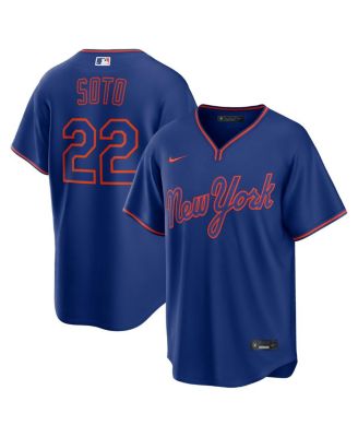 Nike Мужская джерси Juan Soto New York Mets Alternate Replica, синий royal