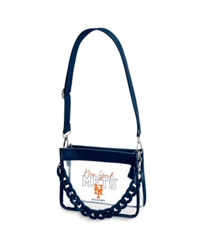 WEAR by Erin Andrews мини-сумка через плечо с пластиковой цепью New York Mets