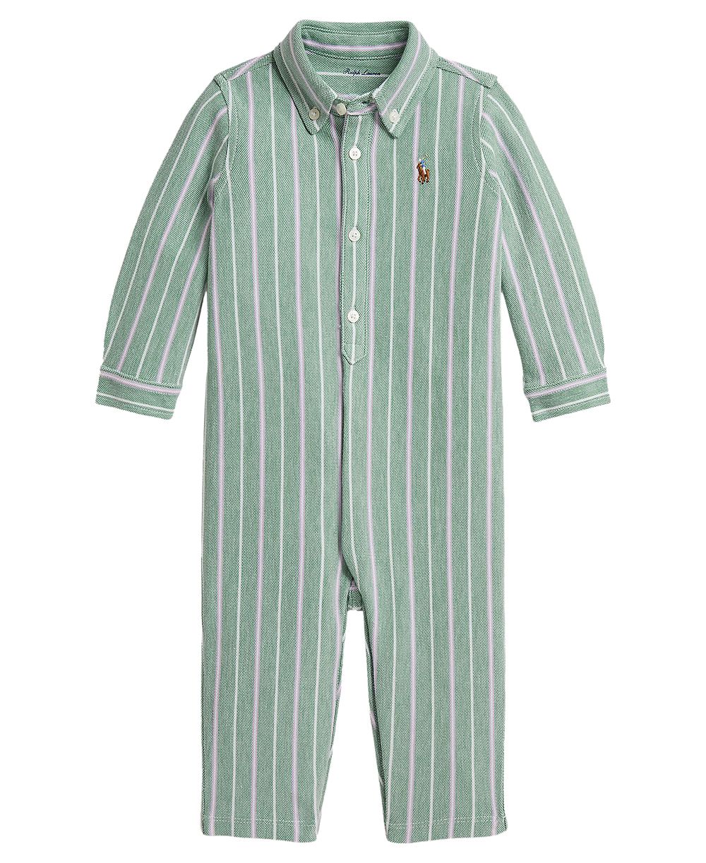 Polo Ralph Lauren Детский комбинезон Striped Knit Oxford