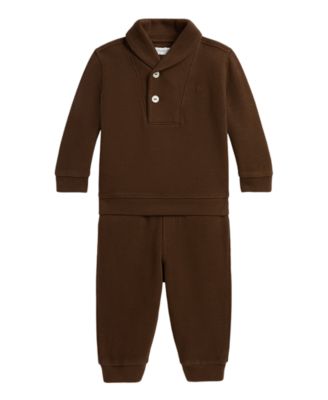 Детский комплект Polo Ralph Lauren из 2 предметов: трикотажный джемпер и брюки