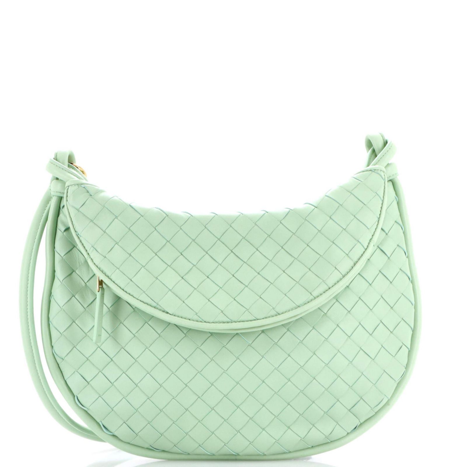 Сумка через плечо Pre-Owned Bottega Veneta Medium Gemelli Intrecciato Leather