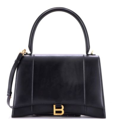 Сумка Balenciaga New Medium Hourglass кожаная