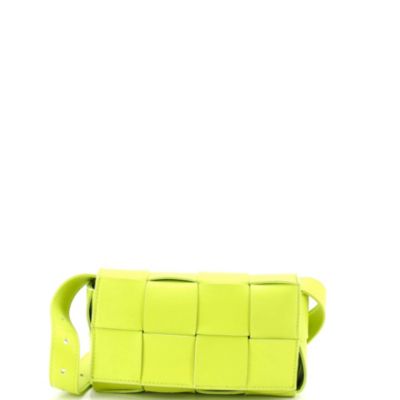 Бум-сумка Bottega Veneta Cassette Maxi Intrecciato из кожи (б/у)