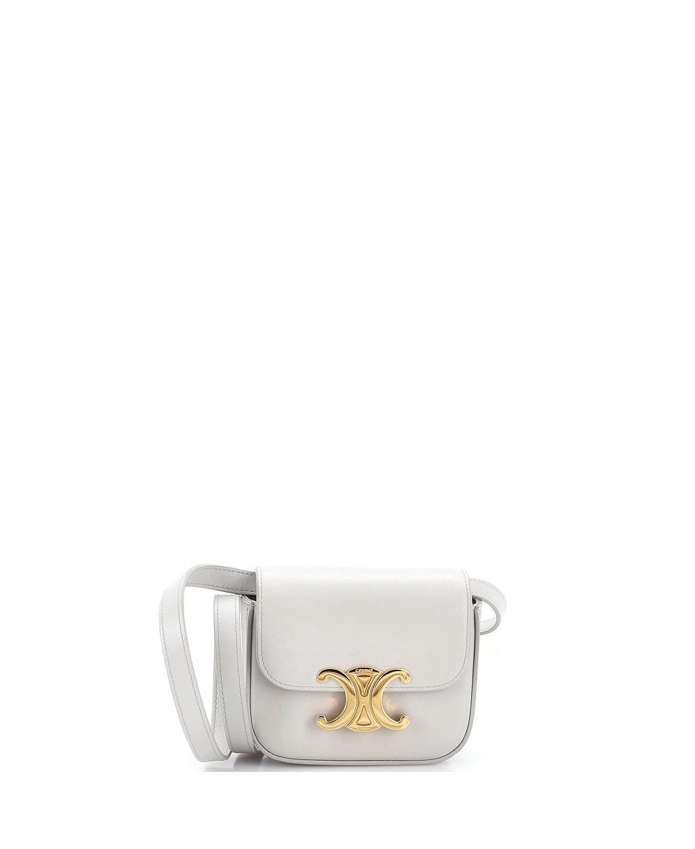 Pre-Owned Celine Mini Claude Shoulder Bag Leather