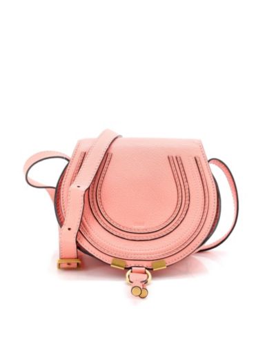 Pre-Owned Chloe Mini Marcie Crossbody Bag Leather