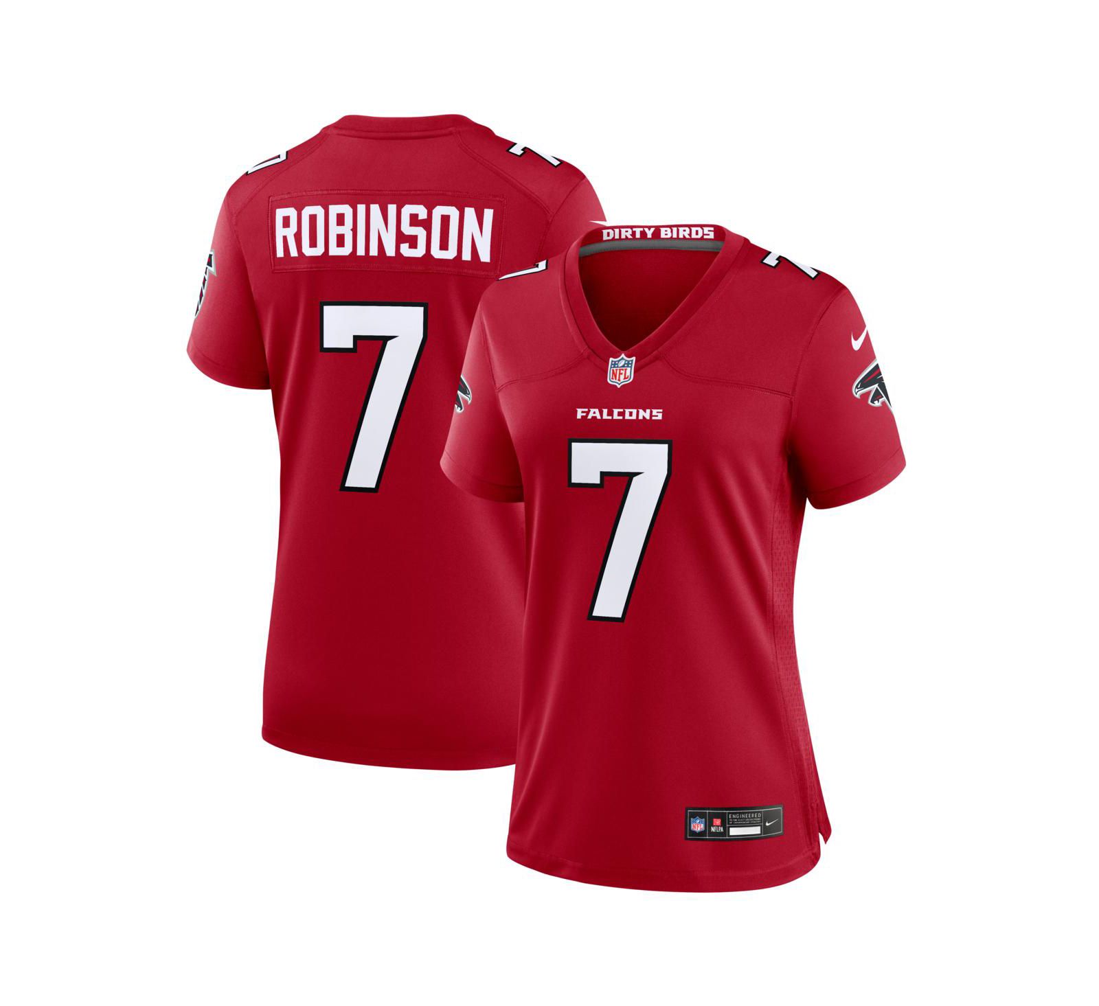 Nike Women's Bijan Robinson Red Atlanta Falcons Game Jersey