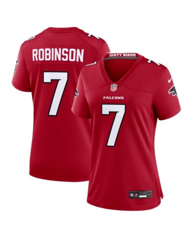 Женская игровая джерси Nike Bijan Robinson Red Atlanta Falcons