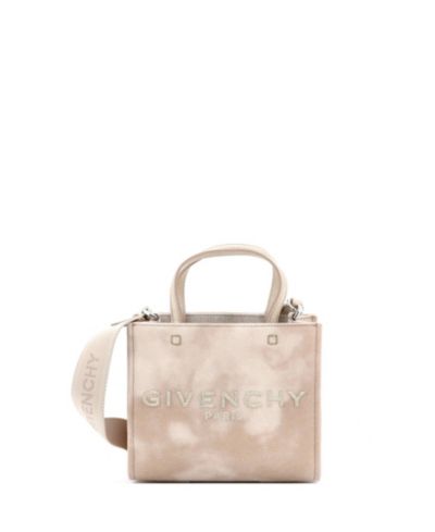 Сумка-тоут Pre-Owned Givenchy Mini G-Tote Canvas
