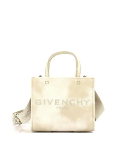 Мини-сумка Givenchy G-Tote Canvas Pre-Owned
