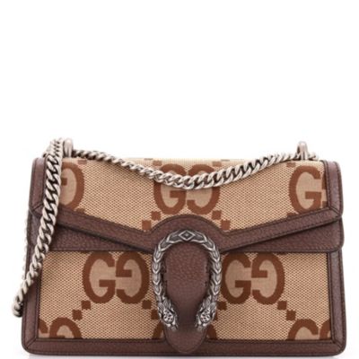 Gucci сумка Dionysus Small Jumbo GG Canvas, б/у