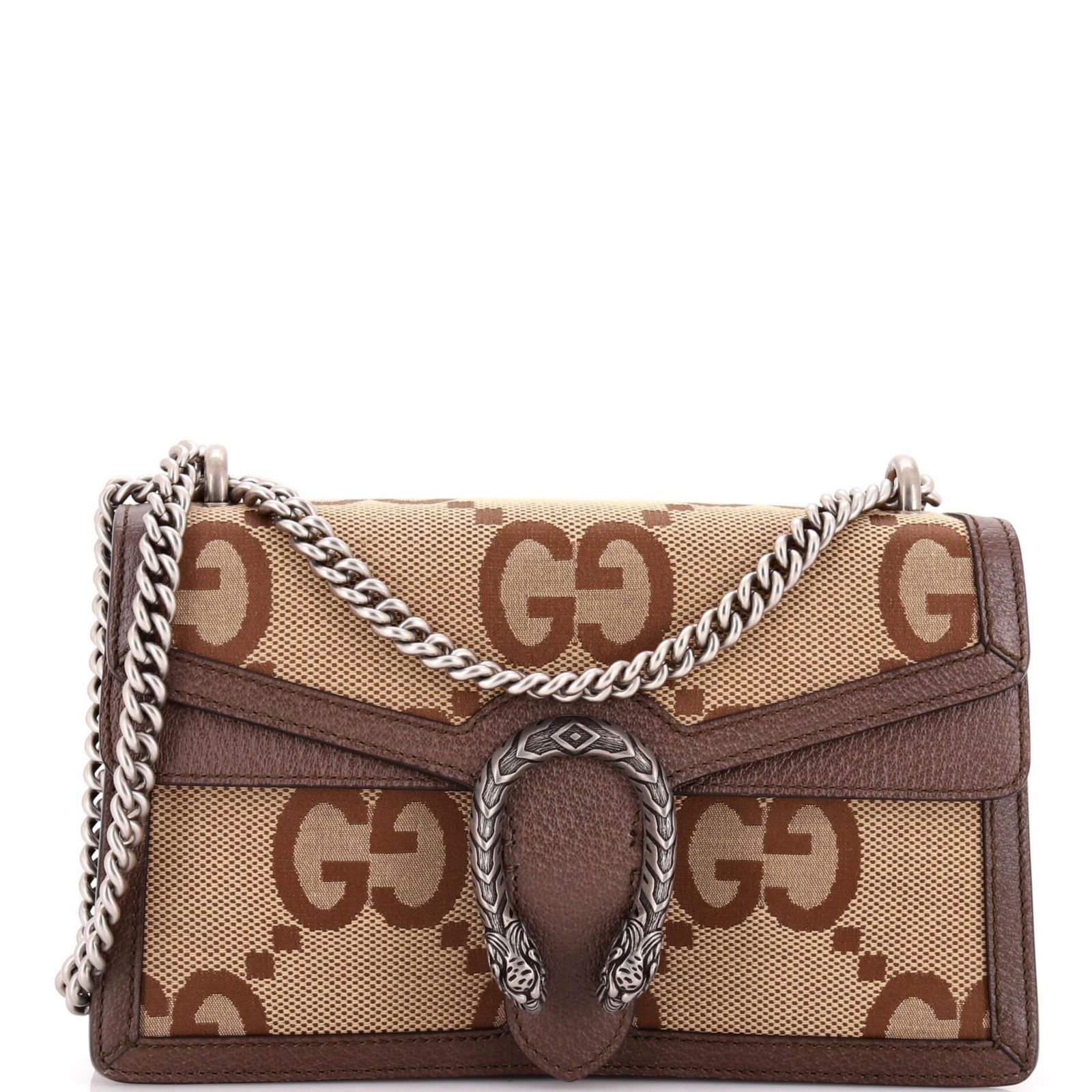 Сумка Gucci Dionysus Small Jumbo GG Canvas Pre-Owned