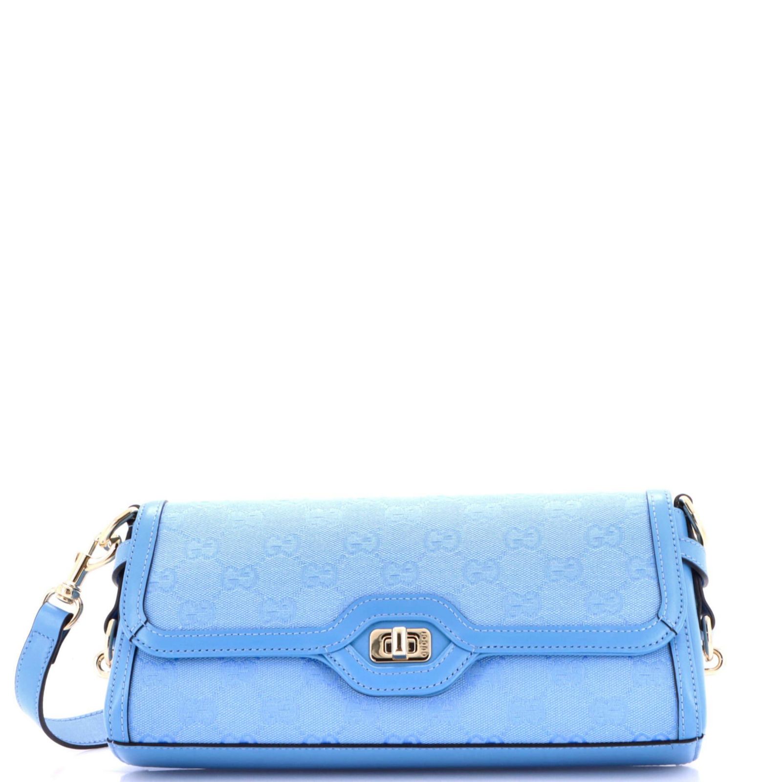 Б/у сумка через плечо Gucci Small Luce из канваса