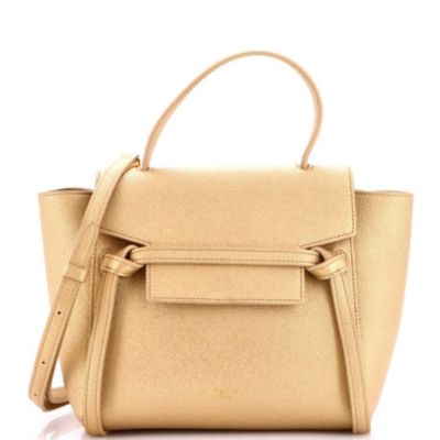 Pre-Owned Celine Nano поясная сумка, текстурированная кожа