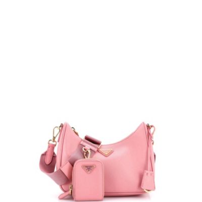 Б/у сумка Prada Small Re-Edition 2005 Shoulder Bag Saffiano Leather
