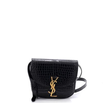 Маленькая сумка Saint Laurent Kaia из тисненой кожи (Pre-Owned)