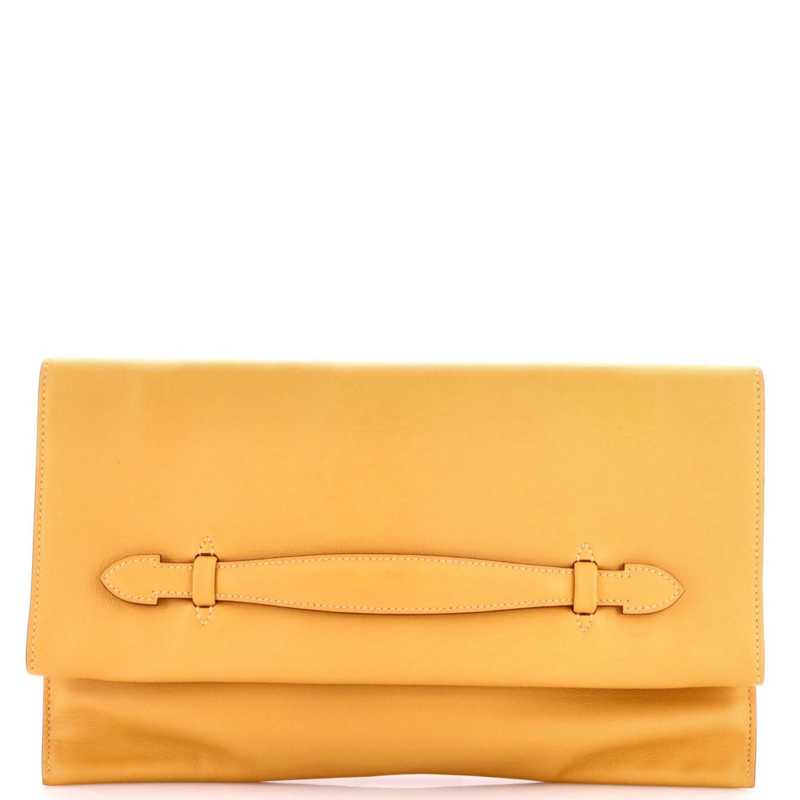 Pre-Owned HERMÉS Pliplat Clutch Swift