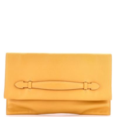 Pre-Owned HERMÉS Pliplat Clutch Swift