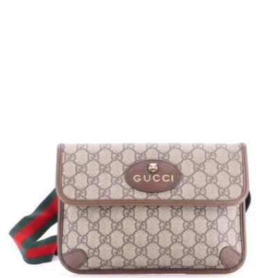 Pre-Owned Gucci Small Neo Vintage Flap Messenger GG Coated Canvas