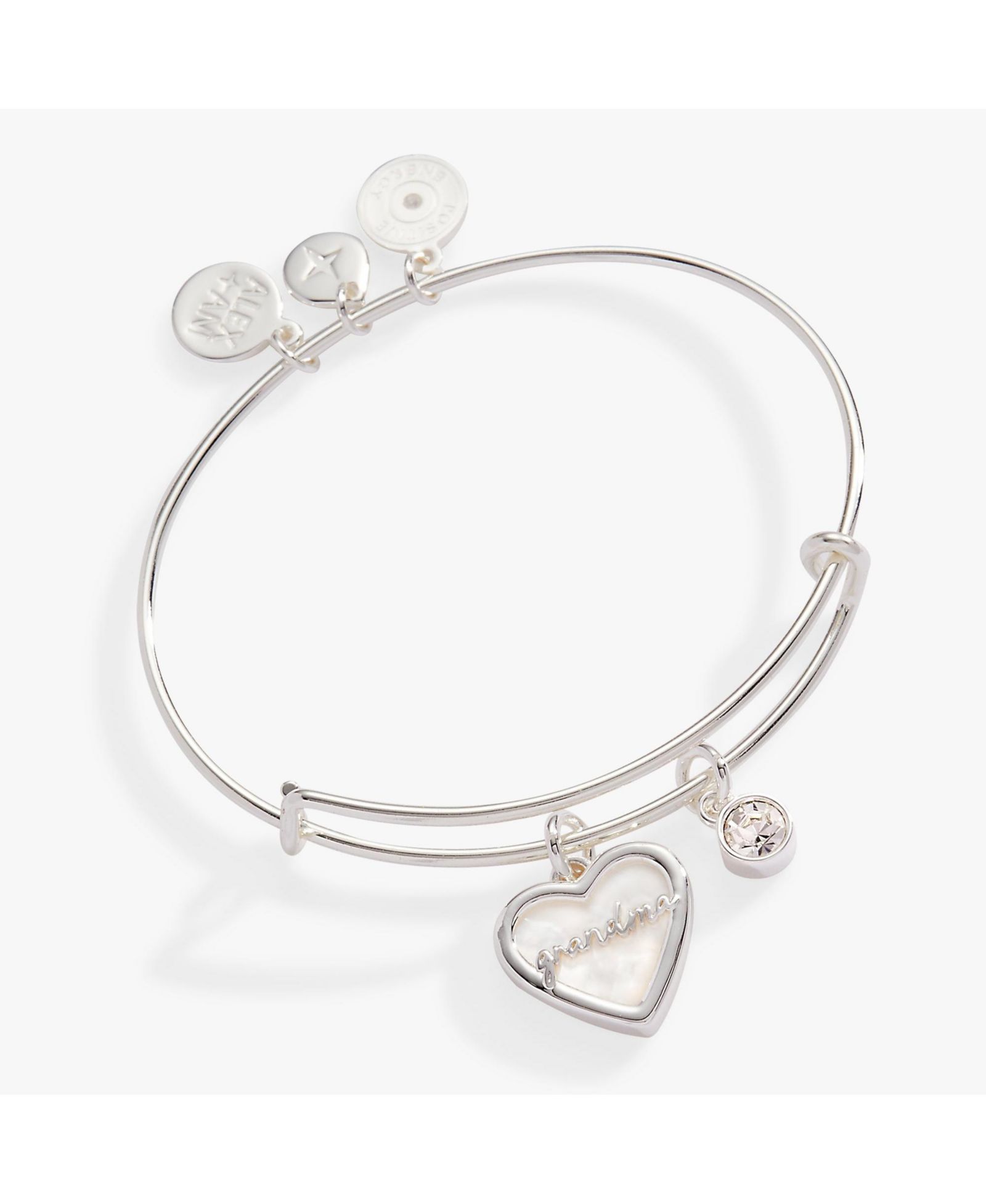 Alex and Ani Grandma Mother of Pearl Bangle