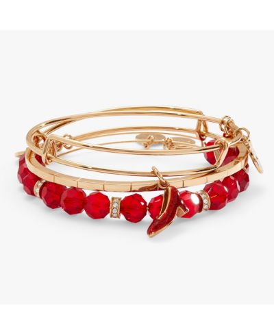 Alex and Ani набор браслетов The Wizard of Oz Dorothy, 3 шт.