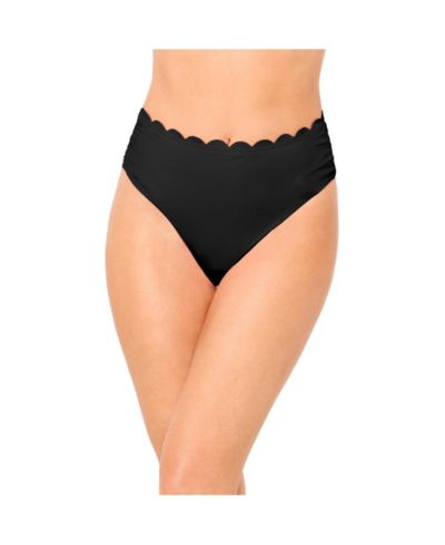 Плавки Swimsuits for All Women's Scallop Trim Swim Brief