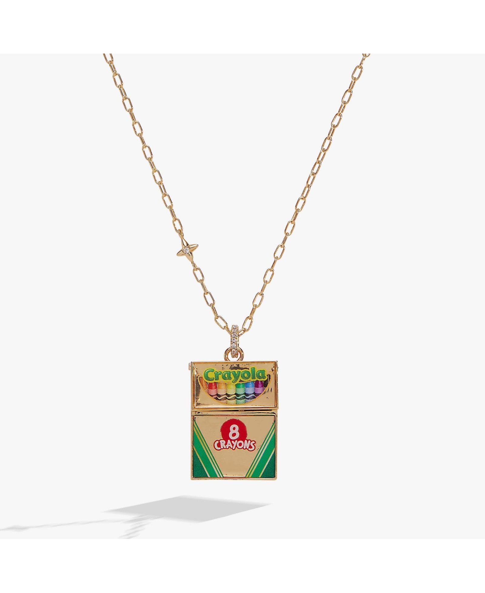 Alex and Ani Кулон-шкатулка в форме коробки с мелками Crayola 'To Teach Is To Color A Life Forever'