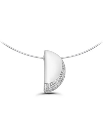 Christian Siriano New York ожерелье-чокер 14k Gold-Plated Half Circle Shape Slide Hardwire Collar