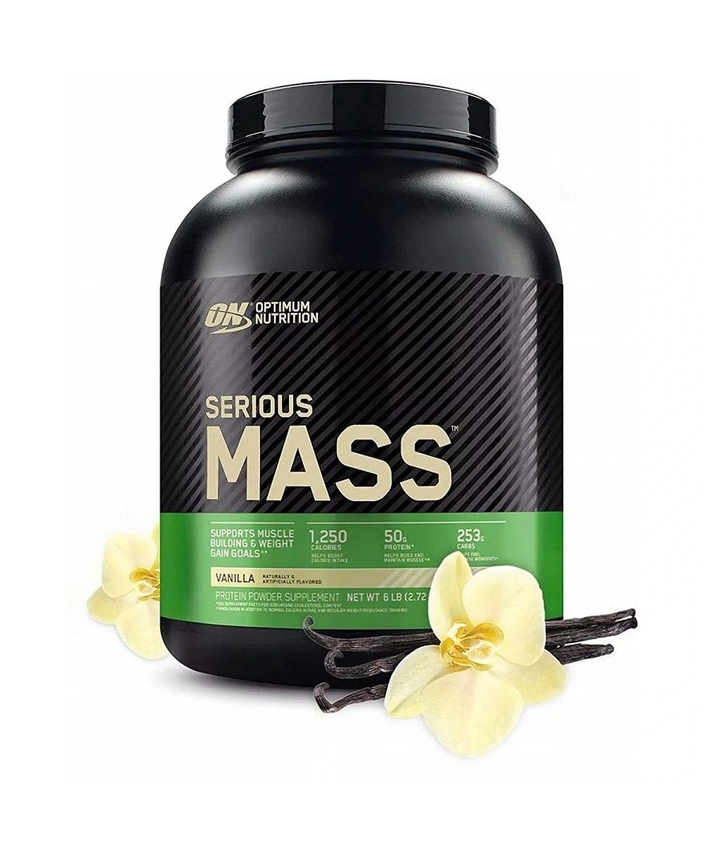 Протеиновый порошок Optimum Nutrition Serious Mass Vanilla 6 lb