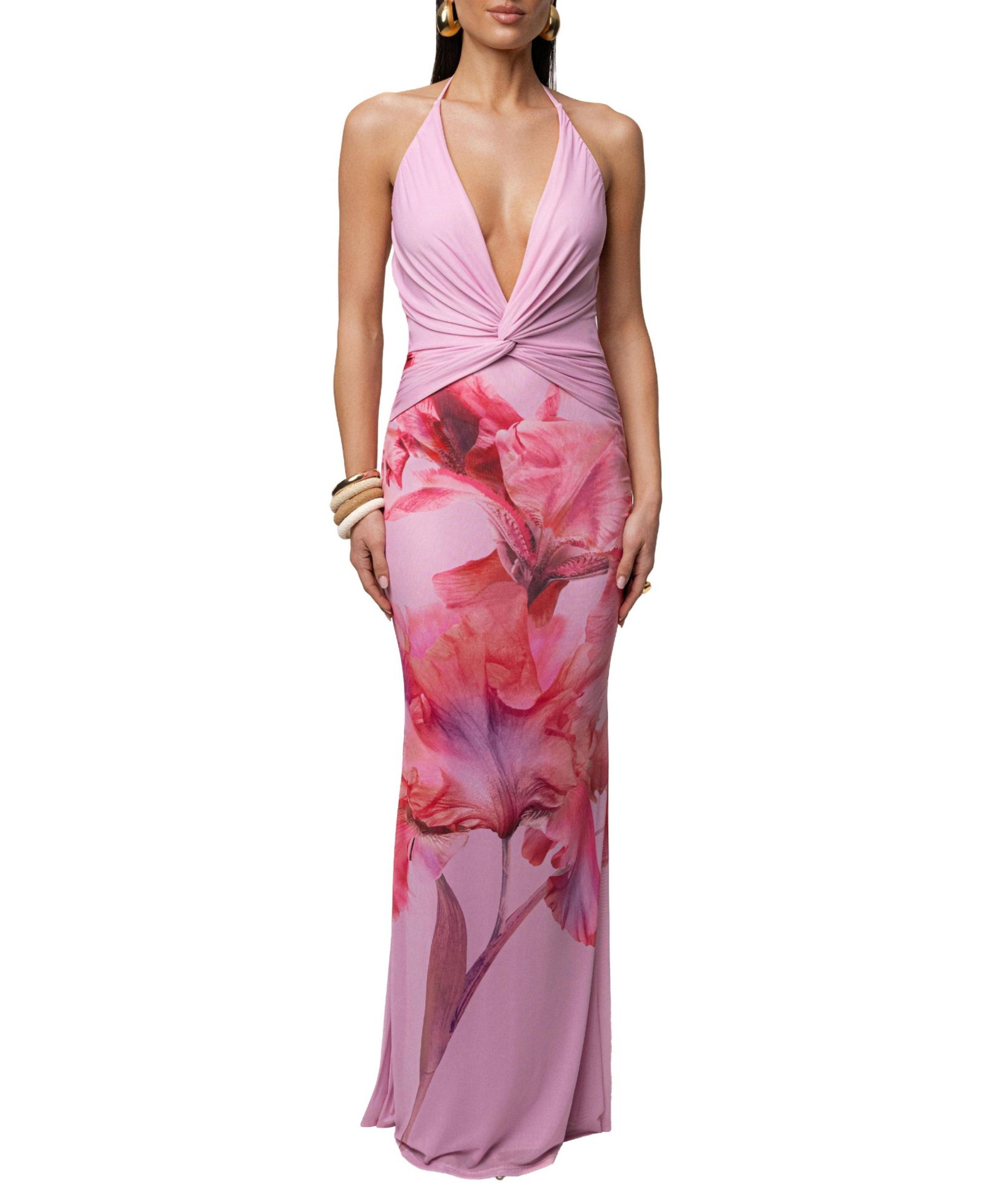 Женское платье макси Coastal Bloom JLUXLABEL