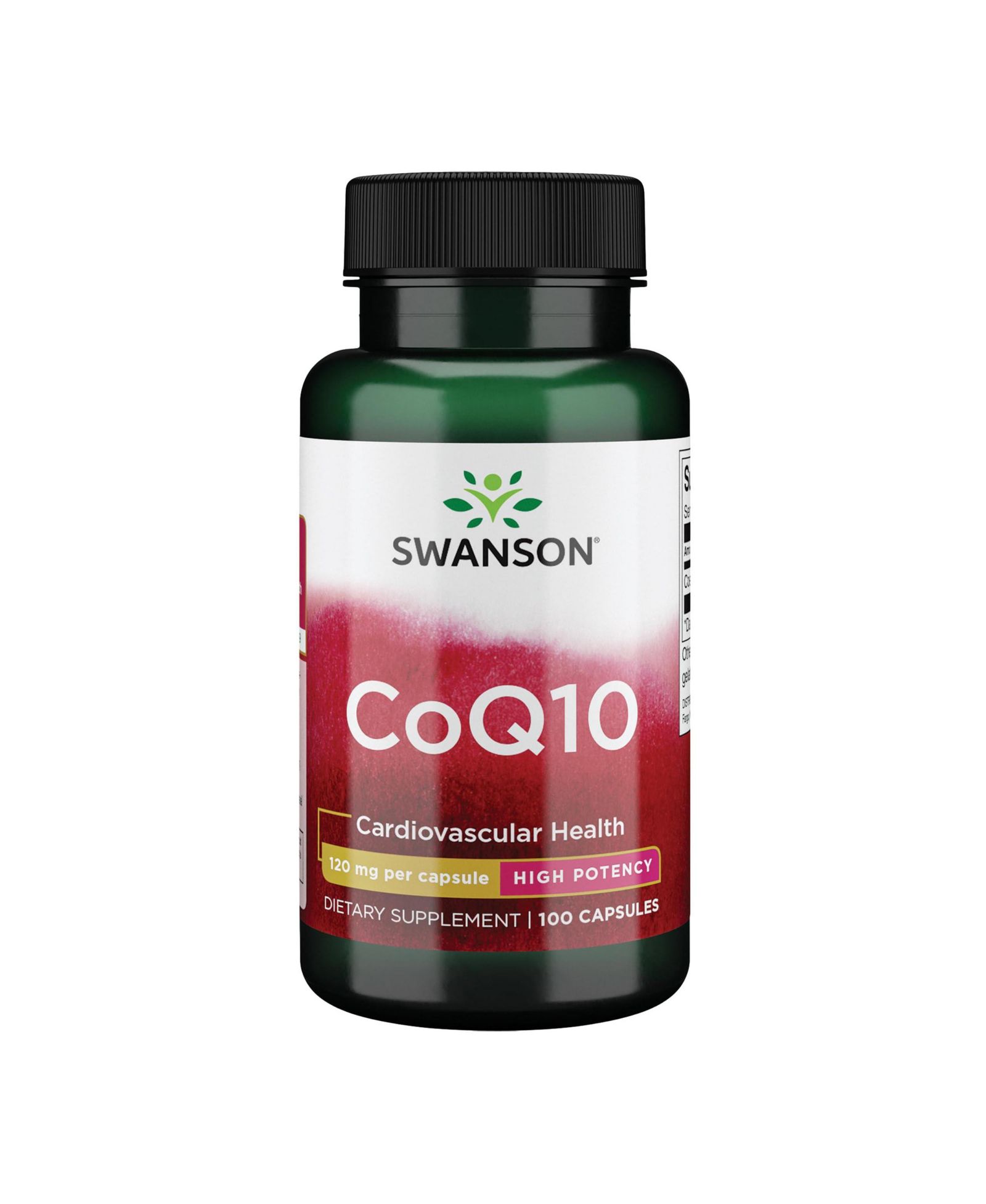 Swanson CoQ10 120 mg для здоровья сердца и сосудов, 100 капсул