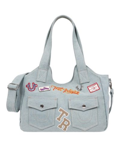 Мягкая сумка тоут True Religion Agusto с мультипатчем