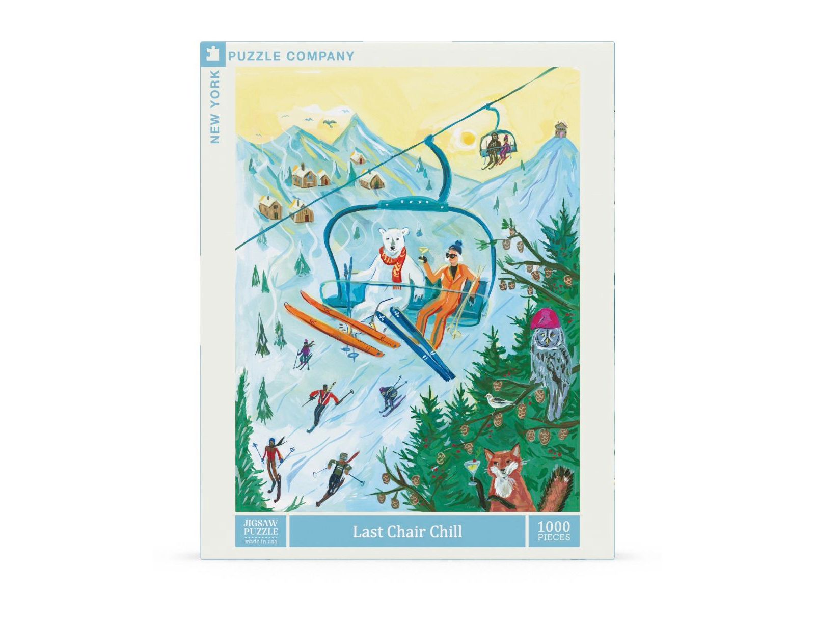 Пазл New York Puzzle Company Last Chair Chill, 1000 деталей