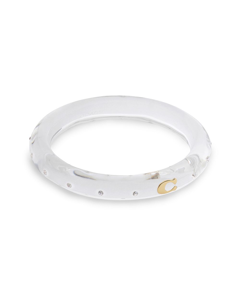 COACH Браслет Bangle Signature C Resin Faux-Stone