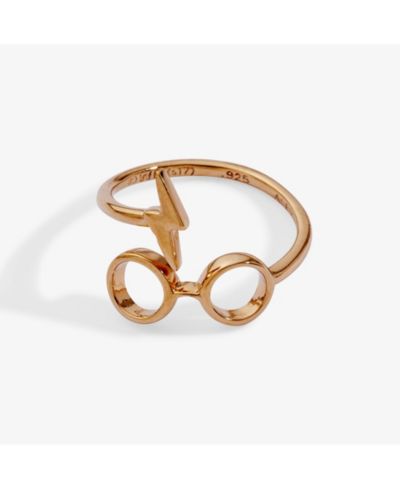 Кольцо Alex and Ani Harry Potter Glasses and Scar Ring Wrap