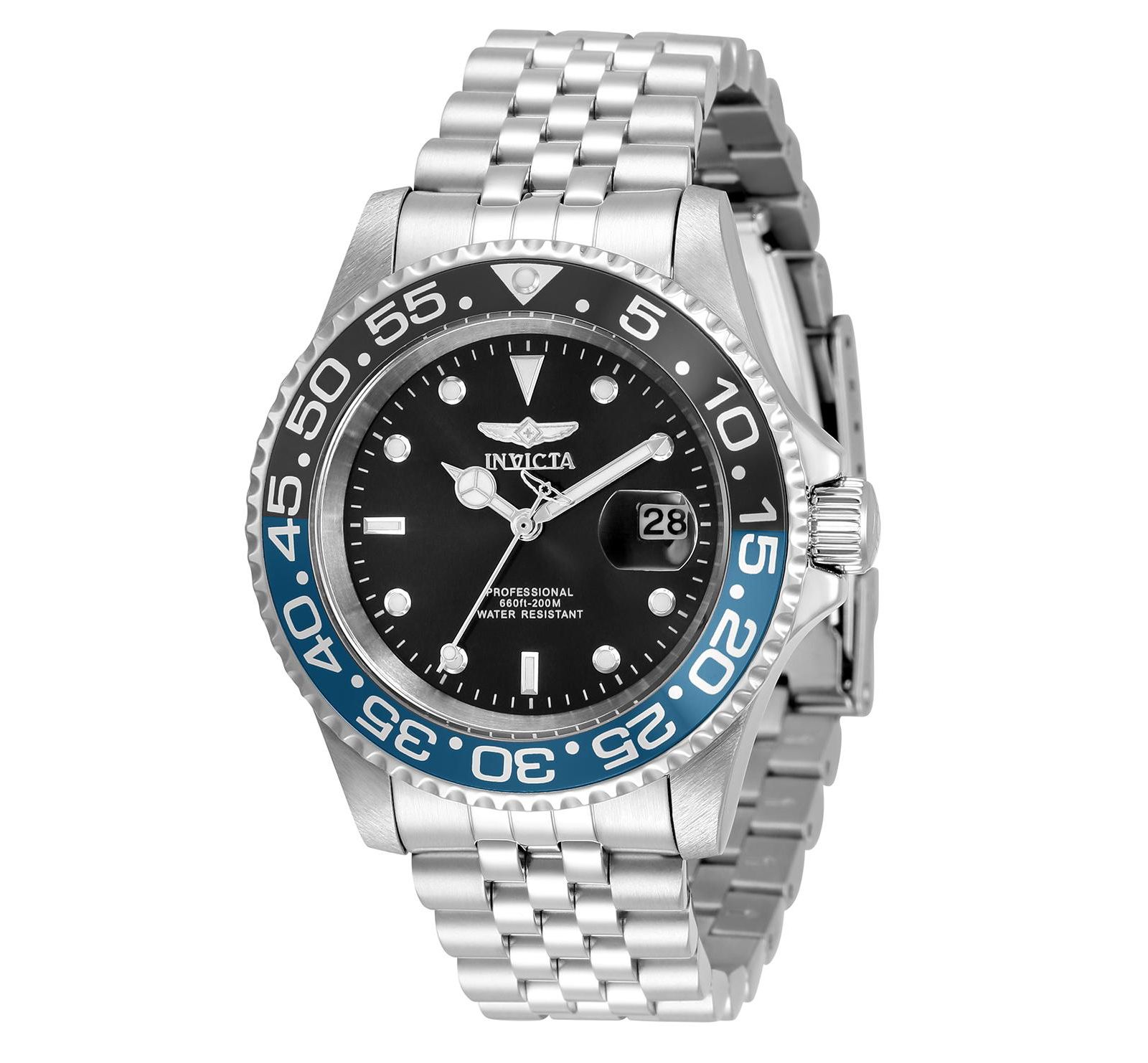 Invicta Men's 34104 Pro Diver Quartz 3 Hand Dial Watch