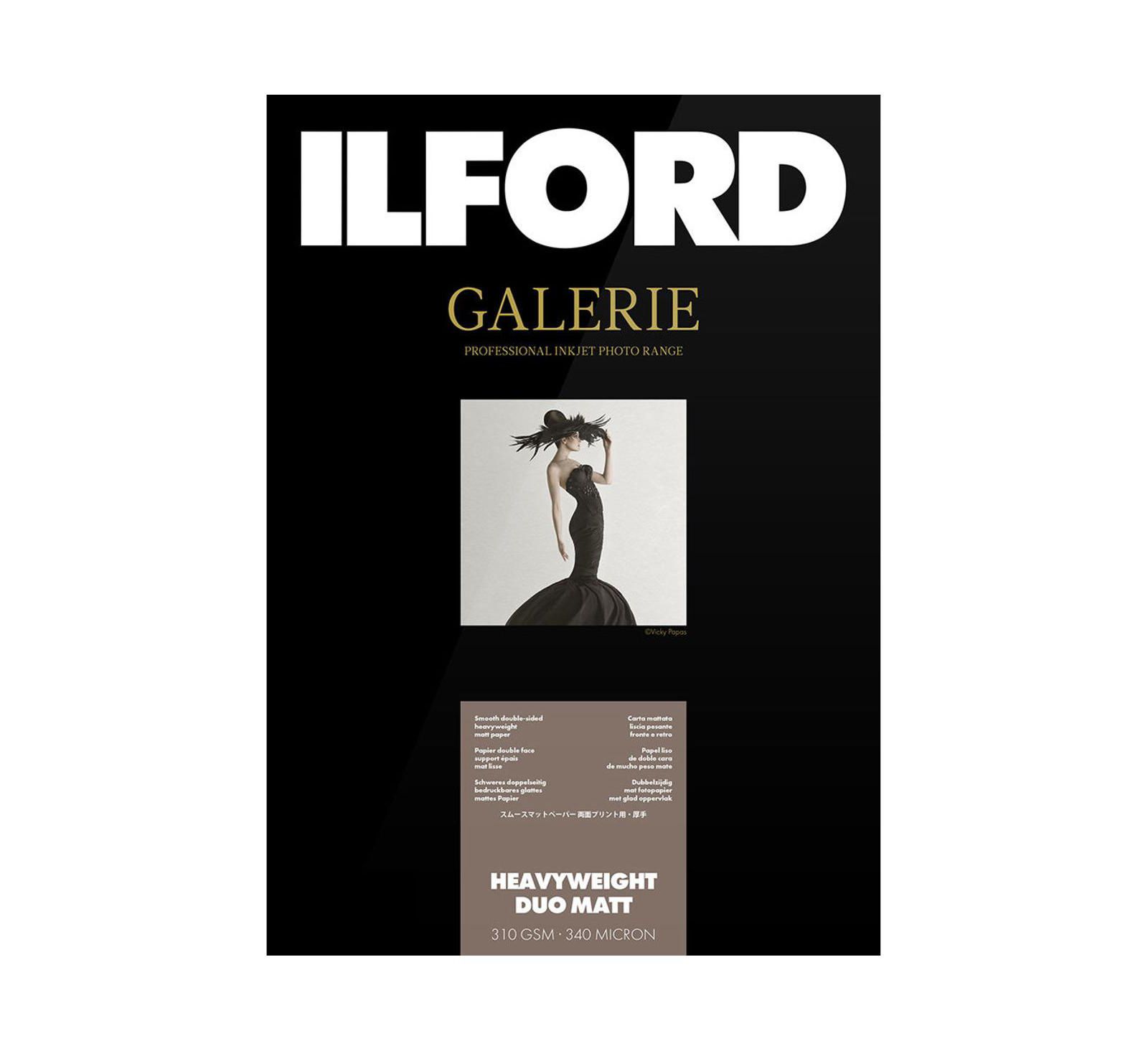 Фотобумага Ilford Galerie Prestige Heavyweight Duo Matt Photo InkJet Paper, 50 Sheets