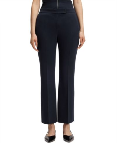Женские брюки BOSS by Hugo Boss Stretch Jersey Flared-Fit