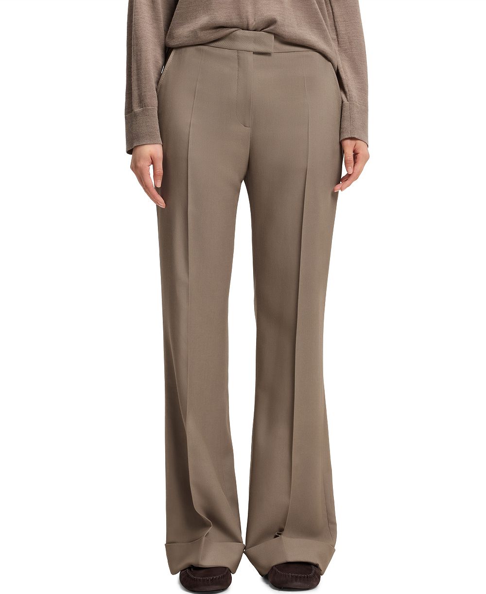 Hugo Boss Women's Talia5 High-Rise Stretch Flared Pants
