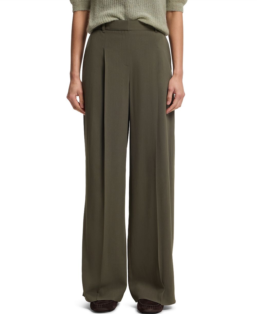 Женские брюки BOSS by Hugo Boss Stretch Crepe Regular-Fit