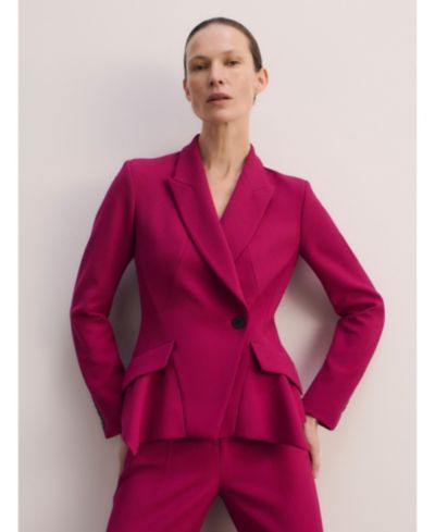 Женский блейзер The Fold Merida Sculpt Stretch Crepe