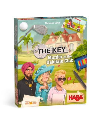Haba The Key: Убийство в клубе Oakdale. Стратегическая настольная игра, 8+