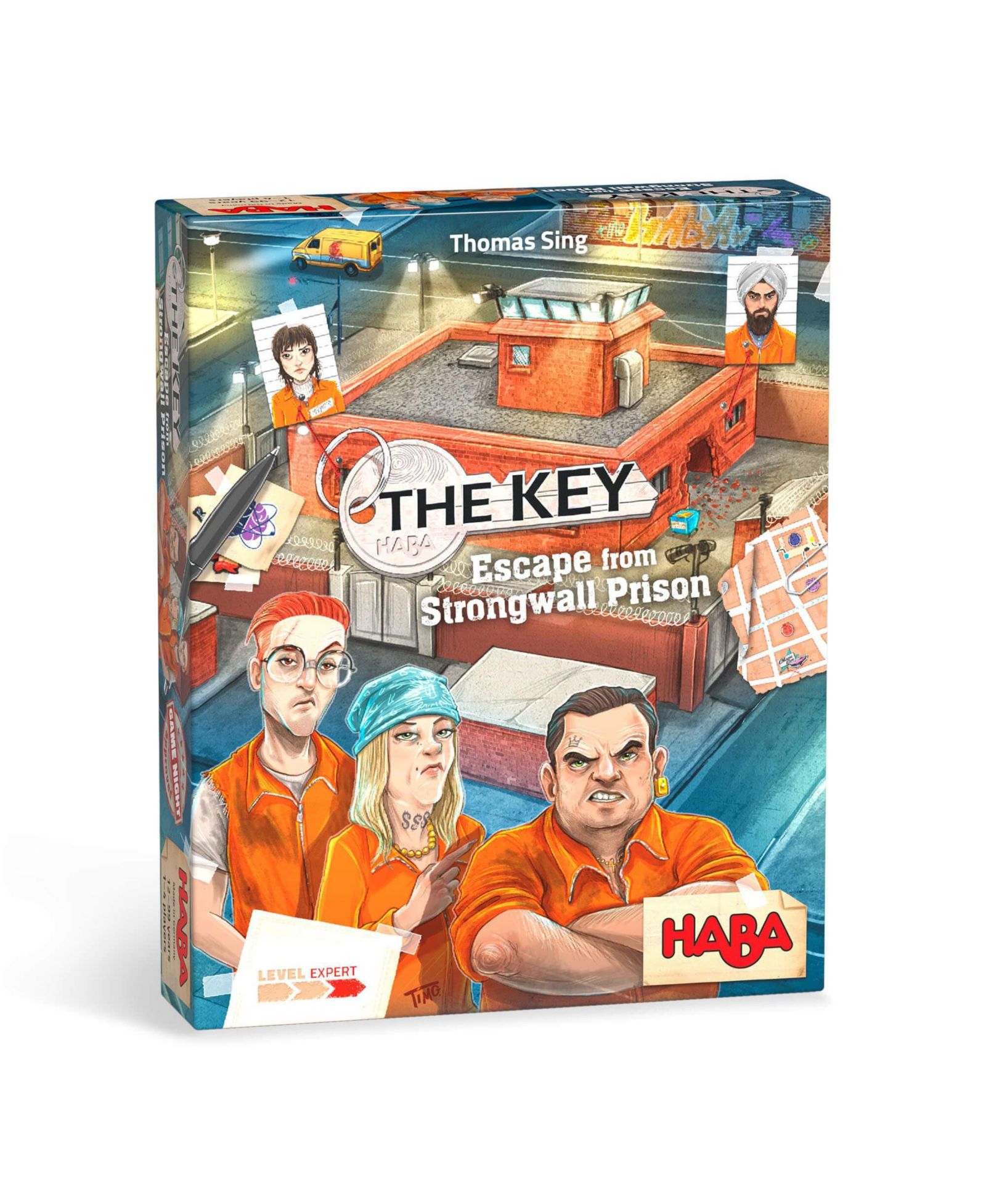Настольная игра Haba The Key: Escape from Strongwall Prison Strategy Board Game, Ages 12+
