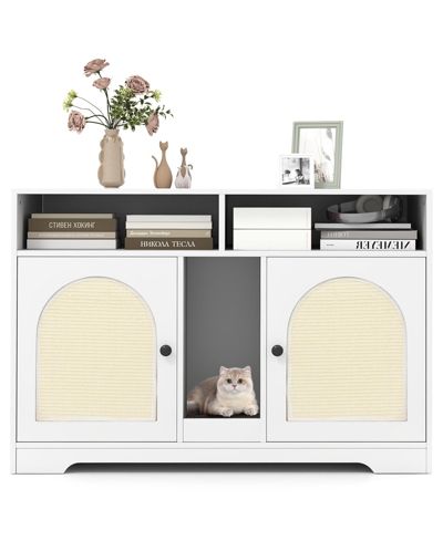 Закрытый лоток для кошачьего туата COZITO 43 in Double Room с Sisall